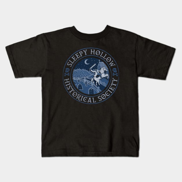 Sleepy Hollow Historical Society Kids T-Shirt by TeeMagnet